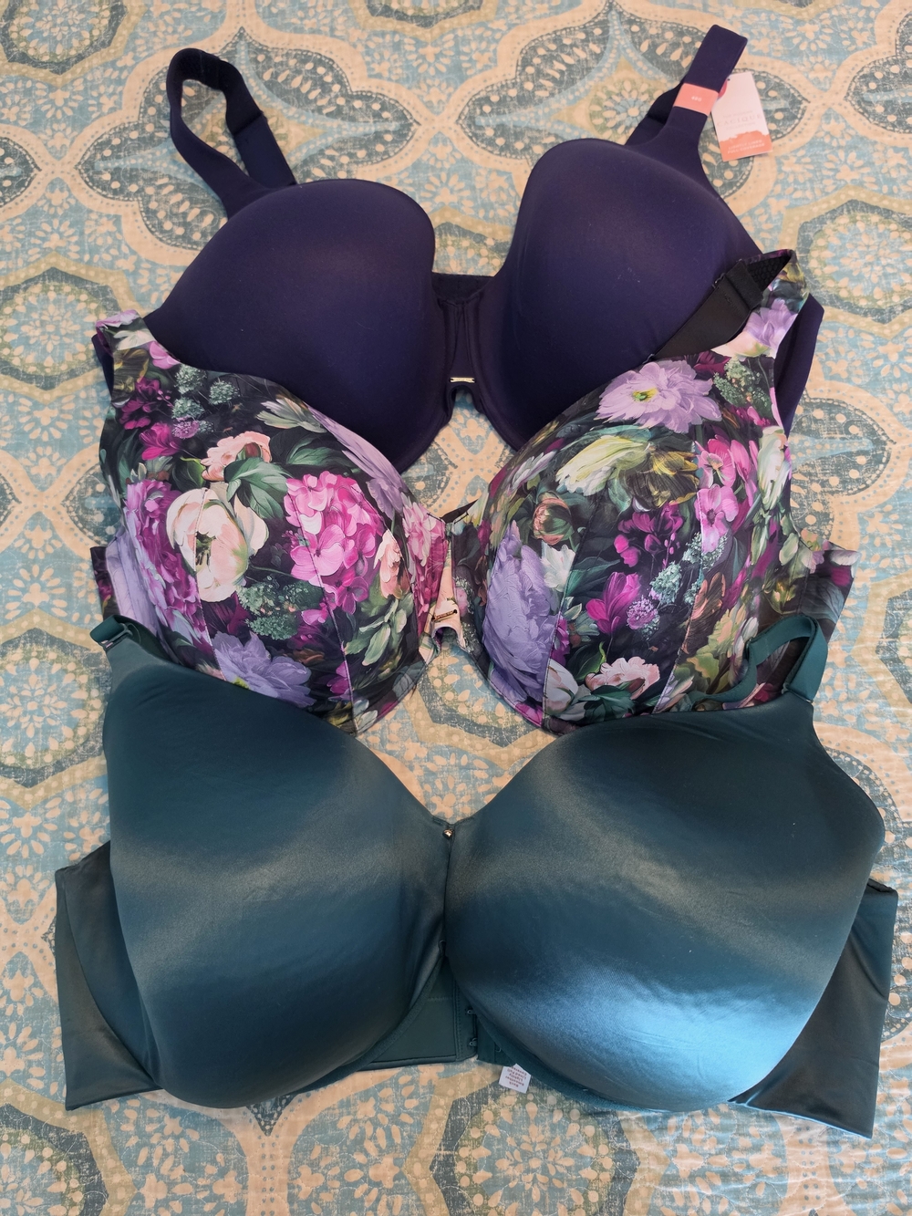 Lot of 3 Cacique Lane Bryant Underwire Bras Size 48G 1 NWT 2 VGUC